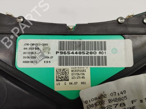 Instrument cluster PEUGEOT 307 Break (3E)  | BP11918718C47 