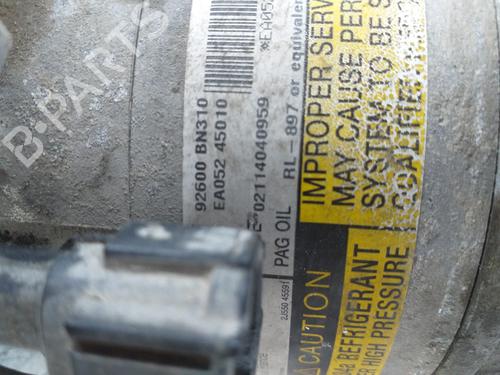AC compressor NISSAN PRIMERA (P12) 2.2 Di | BP9682957M34 