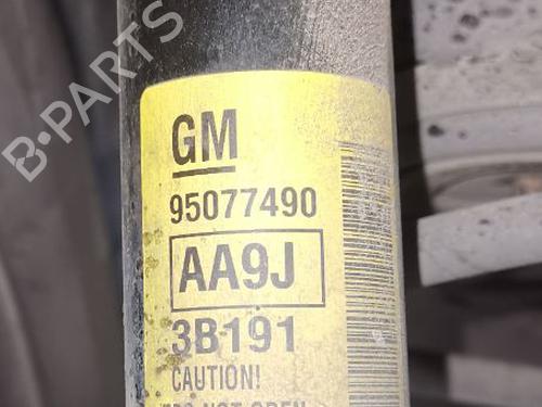 Used Left rear shock absorber CHEVROLET AVEO Hatchback (T300) 1.2 (86 hp) 30182495
