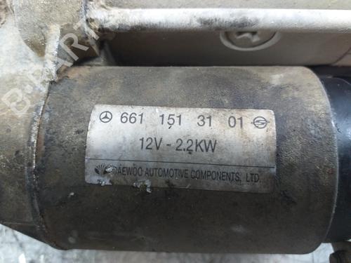 Starter SSANGYONG MUSSO (FJ) 2.9 TD | BP9743536M8 