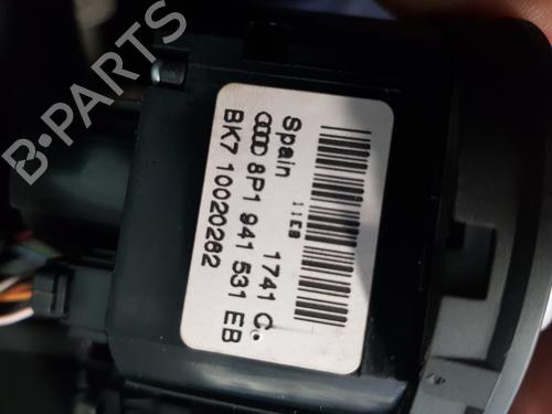 Used Headlight switch AUDI A3 Sportback (8PA) 1.6 TDI (105 hp) 11571289