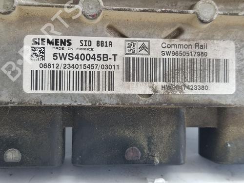 Engine control unit (ECU) PEUGEOT 307 (3A/C) 2.0 HDi 90 | BP29375620M57 