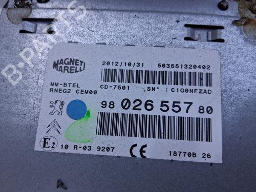 Used Radio PEUGEOT 508 SW I (8E_) 1.6 HDi (116 hp) 25286357