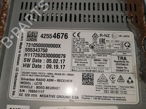 Radio OPEL INSIGNIA B Sports Tourer (Z18) 2.0 CDTi (35) | BP12435225E6 