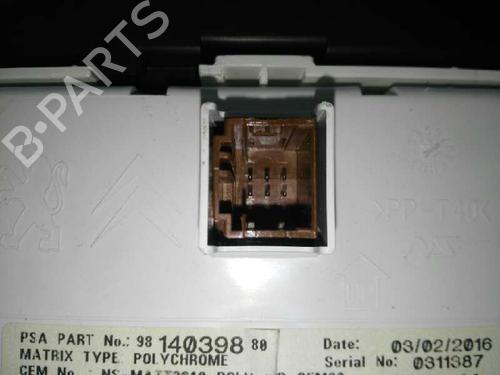 Instrument cluster PEUGEOT 508 I (8D_) 1.6 HDi | BP4737129C47 