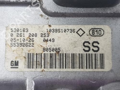 Engine control unit (ECU) OPEL CORSA C (X01)  | BP17167404M57 