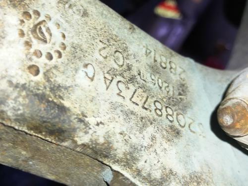 Used Left front suspension arm JEEP CHEROKEE (KJ) 2.5 CRD 4x4 (143 hp) 19087257