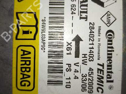 Used ECU airbags RENAULT KANGOO / GRAND KANGOO II (KW0/1_) 1.5 dCi 85 (KW0K, KW0L, KW0B) (86 hp) 3627571