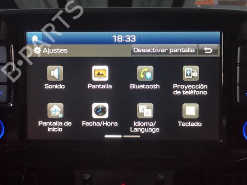 Multifunctionele display HYUNDAI i30 (PDE, PD, PDEN)  | BP29401411C48 