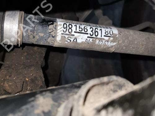 Używane Półoś przednia lewa CITROËN BERLINGO (ER_, EC_) 1.5 BlueHDi 100 (102 hp) 30006548