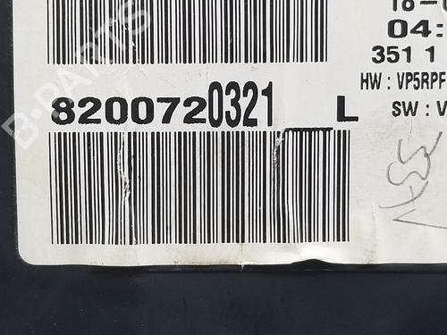 Instrument cluster RENAULT MEGANE II (BM0/1_, CM0/1_) 1.5 dCi (BM1F, CM1F) | BP18748540C47 