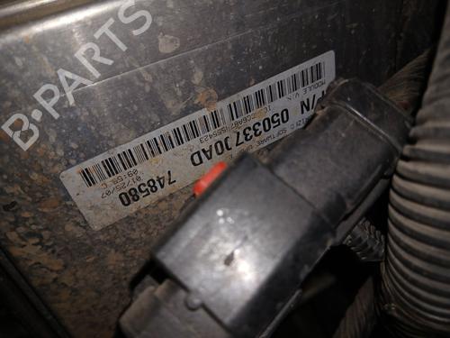 Used Engine control unit (ECU) CHRYSLER SEBRING (JS) 2.0 CRD (140 hp) 31377375
