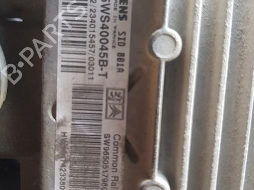 Motorstyringsenhed PEUGEOT 307 (3A/C) 2.0 HDi 90 (90 hp) 29375620