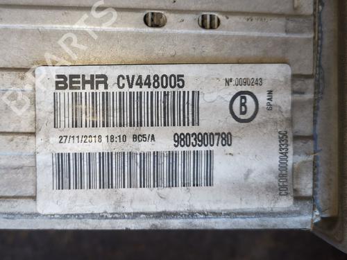 Intercooler Intercooler CITROËN C-ELYSEE (DD_) 1.5 BlueHDi 100 (102 hp) 34244774 34244774