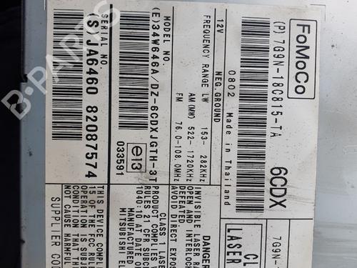 Radio JAGUAR XF I (X250) 2.7 D | BP19935102E6 