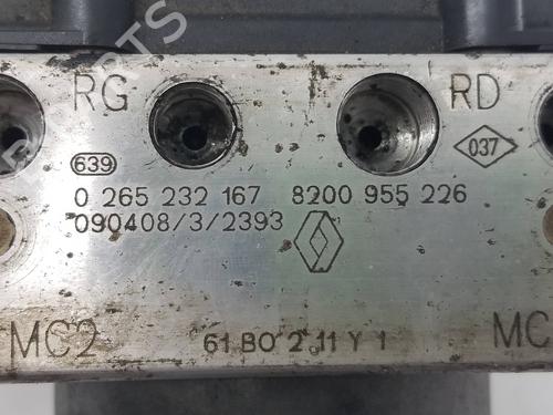 ABS pump RENAULT KANGOO / GRAND KANGOO II (KW0/1_) 1.5 dCi 70 (KW0V, KW0A) | BP24447316M43 