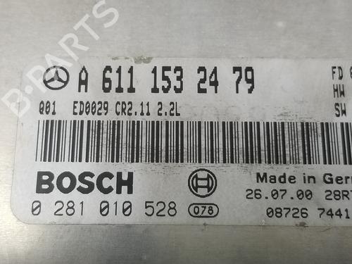 Engine control unit (ECU) MERCEDES-BENZ C-CLASS (W203) C 220 CDI (203.006) | BP15596348M57 