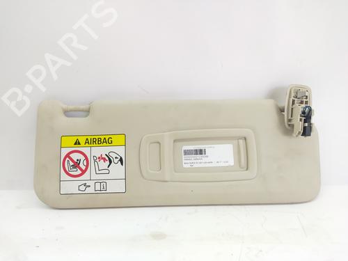 Høyre solskjerm Høyre solskjerm BMW X3 (G01, F97, G08) xDrive 20 d (190 hp) 37439384 37439384
