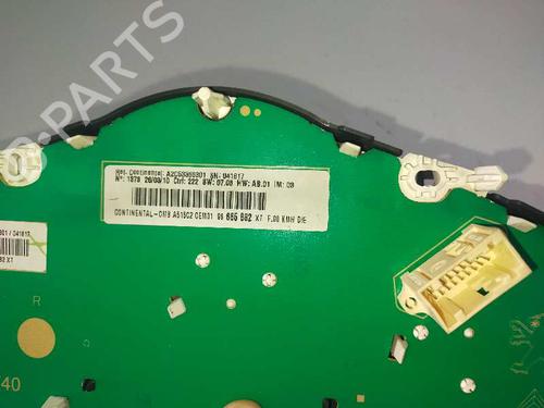 Instrument cluster CITROËN C3 II (SC_)  | BP7713201C47 