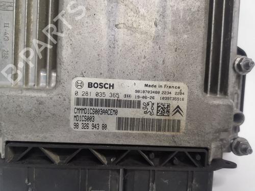 Engine control unit (ECU) CITROËN BERLINGO (ER_, EC_) 1.5 BlueHDi 100 | BP30006550M57