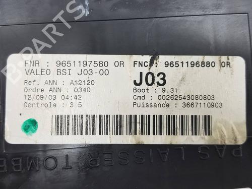 Fuse box PEUGEOT 307 (3A/C) 2.0 HDi 90 | BP24924895E1 