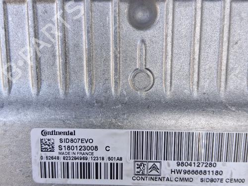 Engine control unit (ECU) PEUGEOT 508 SW I (8E_) 1.6 HDi | BP25286390M57 