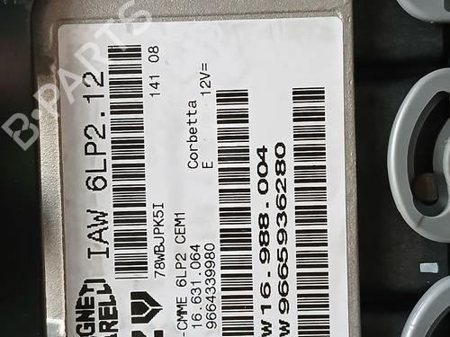 Motorstyringsenhed CITROËN C4 I (LC_) [2004-2014]  29984572