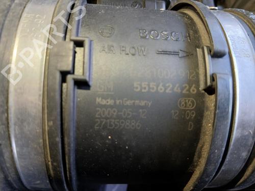 Used Mass air flow sensor OPEL INSIGNIA A (G09) [2008-2017]  28669528