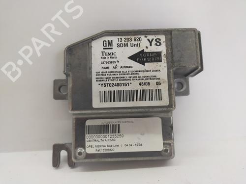 ecu-airbags-opel-meriva-a-mpv-x03-2003-2004-2005-2006-2007-2008-2009-2010-37791389 main image