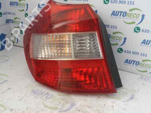 Used Left taillight BMW 1 (E81) 116 i (115 hp) 3170091