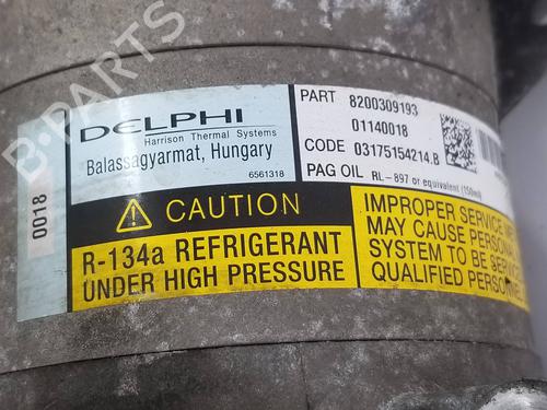AC compressor RENAULT SCÉNIC II (JM0/1_)  | BP23257681M34 