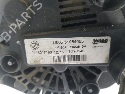 Alternator FIAT FIORINO Box Body/MPV (225_) 1.3 D Multijet (225BXD1A, 225BXB1A, 225BXB11) | BP13623633M7 