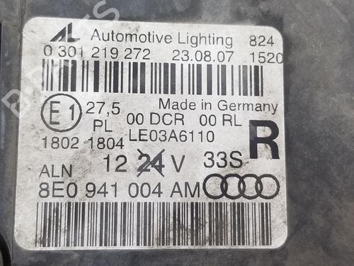 Højre forlygte AUDI A4 B7 (8EC) 2.0 TDI 16V | BP20122513C29 
