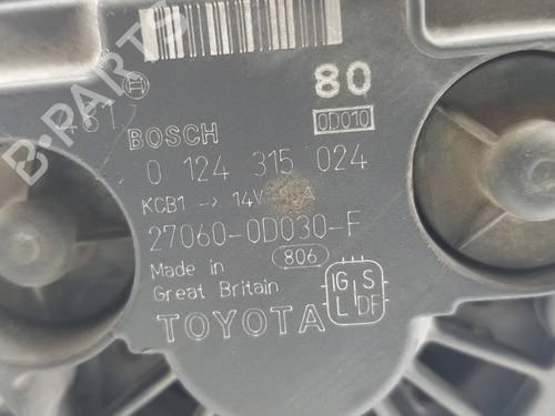 Alternator TOYOTA COROLLA (_E12_) 1.6 VVT-i (ZZE121_, ZZE121R) | BP24342317M7 