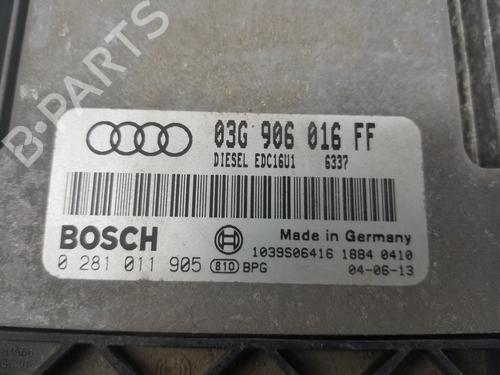 Engine control unit (ECU) AUDI A3 (8P1) 2.0 TDI 16V | BP15557778M57 