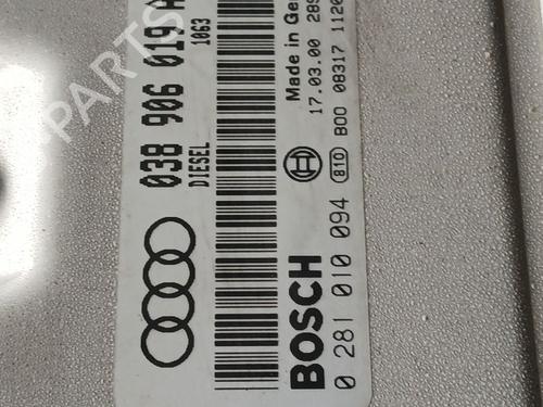 Used Engine control unit (ECU) AUDI A4 B5 (8D2) 1.9 TDI (116 hp) 32749917