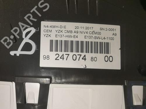 Instrument cluster PEUGEOT 2008 I (CU_)  | BP26291966C47 