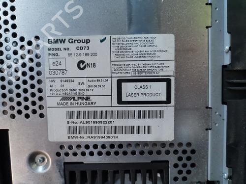 Radio BMW 1 (E87) 118 d | BP32374625E6 - Image 3