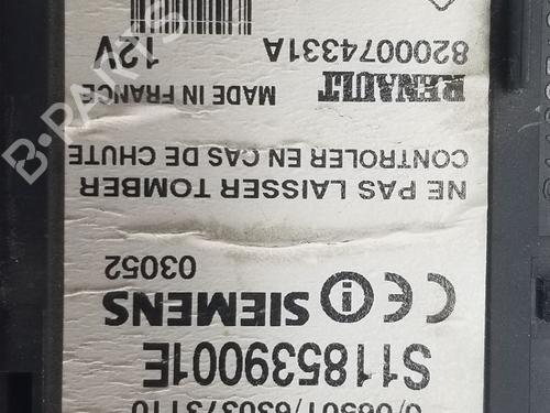 Ignition barrel RENAULT MEGANE II Saloon (LM0/1_) 1.9 dCi (LM0G, LM1G, LM2C) | BP29156646M48 