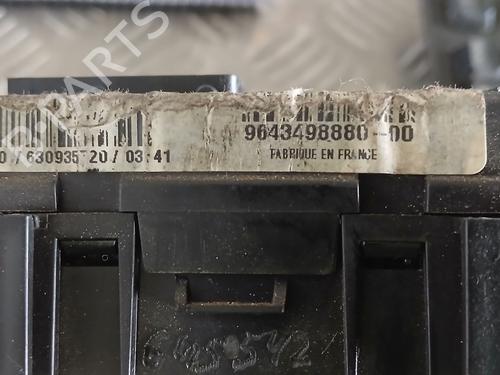 Used Fuse box Fuse box CITROËN BERLINGO / BERLINGO FIRST Box Body/MPV (M_) 2.0 HDI 90 (MBRHY, MCRHY) (90 hp) 34438342 34438342