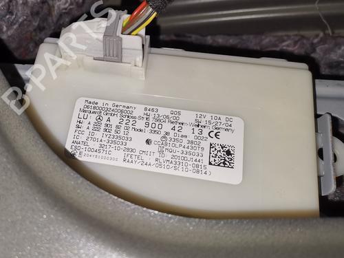 Elektronische module MERCEDES-BENZ GLC (X253) 200 EQ Boost 4-matic (253.981) (197 hp) 29713659