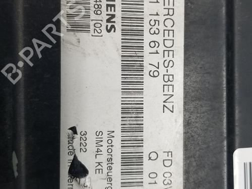 Engine control unit (ECU) MERCEDES-BENZ C-CLASS (W203) C 180 Kompressor (203.046) | BP19687885M57 