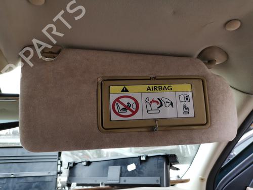 Used Right sun visor JAGUAR S-TYPE II (X200) 2.7 D (207 hp) 21122647