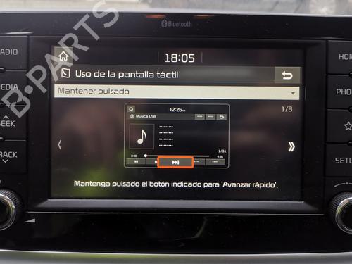 Display KIA RIO IV (YB, SC, FB) | BP30935525C48