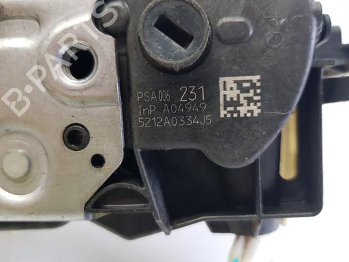 Front left lock PEUGEOT 5008 (0U_, 0E_) 1.6 HDi | BP13307899C98 