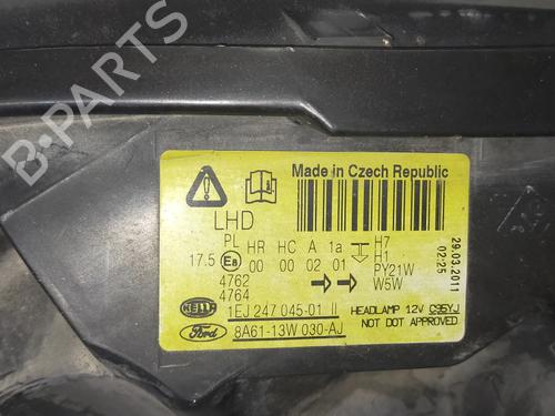 Left headlight FORD FIESTA VI (CB1, CCN) 1.4 TDCi | BP18865684C28 