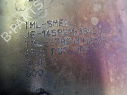 Used Particulate filter TATA ARIA [2010-2025]  16357032