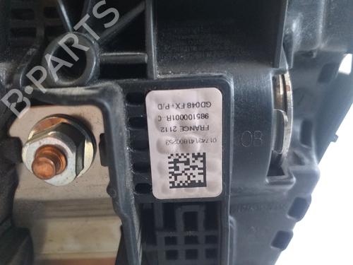 Driver airbag RENAULT LAGUNA III (BT0/1) 1.5 dCi (BT00, BT0A, BT0T, BT1J) | BP12429772C9