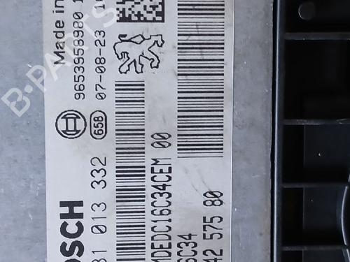 Used Engine control unit (ECU) CITROËN C5 III (RD_) 1.6 HDi 110 (RD9HZC) (109 hp) 30882348