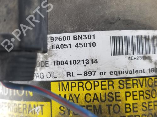 AC compressor NISSAN ALMERA TINO (V10)  | BP14968774M34 